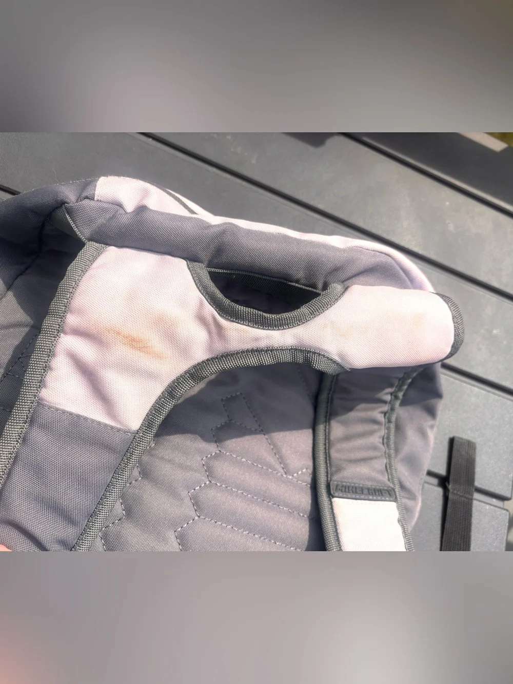 Gray Minecraft Backpack